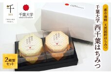 千葉大学西千葉はちみつ　2種類セット[№5346-0681]