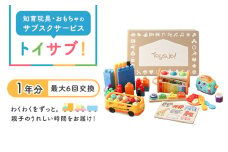 おもちゃのサブスク「トイサブ！」(1年利用コース) [№5346-1113]