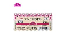 トップバリュ アルカリ乾電池 単4形20個入り×2個 [№5346-1644]