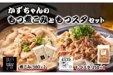 かずちゃんのもつ煮こみともつスタセット【300g×2袋,250g×1袋】惣菜 千葉県 千葉市 お取り寄せグルメ 球場グルメ 球場名物 おかず おつまみ 酒の肴 国産豚 ホルモン もつ 本格的 簡単調理 濃厚 時短 冷蔵 お土産 真空 [№5346-1556]