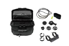 [レックマウントプラス] ライドオンバッグ (ブラック)+ハンドルバー専用ベースマウント【R+Bag-BK-DM35】「Ride On Bag とベースマウント(R+B-DM35)のセット品」 [№5346-1842]