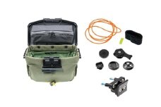 [レックマウントプラス] ライドオンバッグ(オリーブ)+ステムボルト専用ベースマウント【R+Bag-OLIVE-BOLT】「Ride On Bag とベースマウント(R+B-BOLT)のセット品」 [№5346-1851]