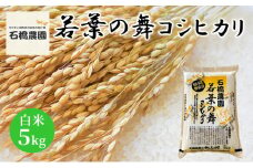 米 若葉の舞 コシヒカリ 白米5Kg こしひかり お米 白米 精米 千葉 千葉県 低温保存 [№5346-0780]