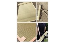 青柳畳店 tatami yoga mat 畳 ヨガマット（沖縄ビーグ/目積市松）
