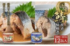 国産 鯖水煮 鯖味噌煮 缶詰 12缶セット さば 鯖 水煮缶 味噌煮缶 国産鯖 食品 小分け 大容量 常温 長期保管 備蓄 保存食 非常食 防災 災害 食料 備蓄 キャンプ 人気 魚 魚介 魚貝 青魚 海鮮 弁当 惣菜 おかず おつまみ 味噌煮 南蛮漬け 炊き込みご飯 贈答 贈り物 プレゼント ギフト お取り寄せ 送料無料 ふるさと納税 ふるさと納税鯖 ふるさと納税缶詰 千葉県 銚子市 信田缶詰