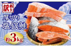 訳あり 厚切り 塩銀鮭 切り身 選べる容量 約3kg 1切 約110～150g 人気 冷凍 大容量 鮭 魚介類 海鮮 規格外 不揃い さけ サケ 鮭切身 シャケ 切り身 冷凍 家庭用 訳アリ おかず 弁当 支援 サーモン 銀鮭切り身 魚 わけあり ふるさと納税鮭 鮭 鮭 ふるさと納税 送料無料 千葉県 銚子市 銚子東洋