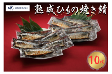 熟成ひもの焼き鯖　10枚