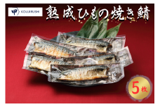 熟成ひもの焼き鯖　5枚