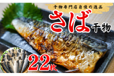 無添加 塩さば 干物 22枚 大容量 さば 鯖 魚 和食 惣菜 簡単 調理 さかな 時短 無添加 健康 おかず 千葉 銚子 千葉県 銚子市