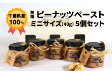 千葉産ピーナッツペースト ミニ 5個セット 国産 千葉県産 ピーナッツ ナッツ ピーナツ 落花生 半立 中手豊 贅沢 濃厚 お取り寄せ パン 朝食 和食 無糖 無添加 こだわり 瓶詰 小分け お土産 ギフト プチギフト 贈り物 食物繊維 10000 10,000円 送料無料 千葉県 銚子市 CHO-C NUTS