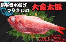 金目鯛 キンメダイ 1尾 約700g ~ 900g 銚子つりきんめ 大金太郎 銚子キンメ きんめだい 大きい金目鯛 銚子釣り金目 金目鯛 銚子 新鮮 銚子港水揚げ 瞬間冷凍 つりきんめ キンメ 釣り きんめ キンメダイ きんめだい おさしみ 刺し身 煮つけ アクアパッツァ お取り寄せ グルメ 贈り物 お祝 敬老の日 千葉県 銚子市 カネ八商店