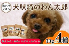 ドッグフード 4種セット 犬吠埼のわん太郎  柳カレイ 穴子 マグロ エイヒレ ～犬のメタボ対策～ ペットのごはん ペットのおやつ ペットフード 愛犬用 愛犬用ごはん わんちゃん ペット あなご 本宮商店 千葉県 銚子市 