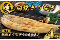 国産うなぎ 白焼き 4枚 約120g×4 うなぎ 鰻 白焼き 蒲焼 うな重 鰻丼 うな丼 ひつまぶし 土用の丑の日 土用丑 魚 海鮮 魚介類 肉 肝 レバー 冷蔵 おつまみ おかず 惣菜 酒 ビール 焼酎 日本酒 ウイスキー チューハイ お取り寄せ ギフト プレゼント 贈答 贈答用 贈り物 内祝い お中元 お歳暮 母の日 父の日 敬老の日 千葉県 銚子市 有限会社石毛川魚店