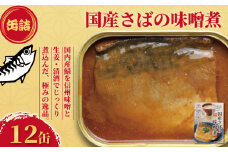 国産さばの味噌煮 缶詰 12缶 ごはんのおとも 鯖 さば みそ煮 味噌煮 みそ 味噌 魚 国産 缶 缶 海産物 魚缶詰 備蓄品 保存食 簡単缶詰 長期保存 常温保存 缶詰 備蓄缶詰 防災 非常食 キャンプ アウトドア お取り寄せ グルメ 大容量 おかず 朝食 昼食 夕食 おつまみ 酒 のお供 アレンジレシピ セット ギフト 贈答 プレゼント 食品 送料無料 千葉県 銚子市 田原缶詰