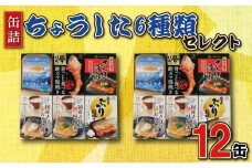 缶詰 6種 12缶セット ちょうしたセレクト さんま蒲焼 さば味噌煮 さば大根おろし煮 鮭カマ焼き サーモン水煮 ぶり照焼き 魚 国産 缶 海産物 魚缶詰 備蓄品 保存食 簡単缶詰 長期保存 常温保存 缶詰 備蓄缶詰 防災 非常食 キャンプ アウトドア お取り寄せ グルメ 大容量 おかず 酒 おつまみ  セット 贈答 贈物 ギフト 食品 ふるさと納税 送料無料 千葉県 銚子市 田原缶詰