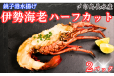 伊勢海老 ハーフカット 2枚 イセエビ 海老 えび パーティー グリル パスタ グラタン 簡単調理 調理 かんたん 簡単 冷凍 冷凍食品 無添加 新鮮 地魚 海鮮 魚貝 魚介 魚 おかず おつまみ 惣菜 朝食 夕食 日本酒 ビール 酒の肴 グルメ お取り寄せ 贈り物 贈答 銚子港 ふるさと納税 ふるさと納税伊勢海老 送料無料 11000 11000円 千葉県 銚子市 〆印島長水産
