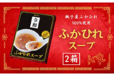 銚子産 ふかひれスープ 2箱 フカヒレ 姿煮 鮫 国産 レトルト 高級 珍味 スープ 中華 食品 グルメ 惣菜 おかず コラーゲン 簡単調理 常温保存 お取り寄せ 送料無料 千葉県 銚子市 有限会社フカサク
