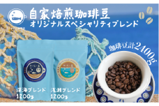 【定期便】6ヶ月 珈琲豆 飲み比べセット 深海200g 浅瀬200g (400g×6ヶ月) オリジナルスペシャルティブレンド コーヒー 自家焙煎 珈琲 ブレンド 豆 ブレンドコーヒー 焙煎 コク 深み ブラジル コロンビア エチオピア インドネシア お取り寄せ グルメ ギフト 贈物 贈答 プレゼント お歳暮 お中元 祝い セット 常温 長期保存 送料無料 ふるさと納税  千葉県 銚子市 港乃珈琲店