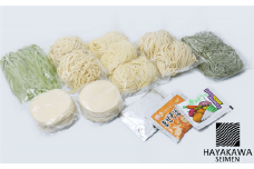 【12203-0065】早川製麺特製　生麺・パスタ・餃子の皮　詰合せ