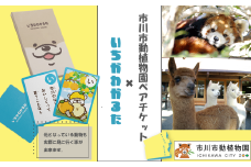 いちかわかるた＆市川市動植物園ペアチケット　【12203-0196】
