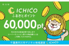 デジタル地域通貨ICHICOふるさとポイント60,000pt　【12203-0285】