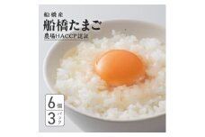 船橋産 地玉子「船橋たまご」18個セット 6個×3パック 卵