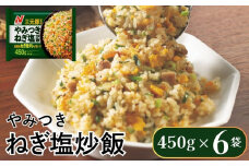 ニチレイフーズ やみつきねぎ塩炒飯 450g 6袋