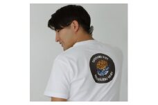 バックプリント 館山市 マンホールTシャツ 白 Sサイズ【1489877】