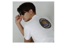 バックプリント 館山市 マンホールTシャツ 白 XLサイズ【1489882】