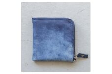 ジビエレザーL字ハーフ財布＜藍染＞【1489424】