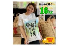 ＜毎月定期便＞吉田米屋イチオシ!白米16kg つやつや館山産コシヒカリ1等米全3回【4060558】