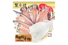 ＜熨斗付＞館山おまかせ干物セット　4種6枚【1632658】