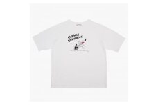 ＜Sea Sauna Shackオリジナル＞薪割りTシャツ ホワイト Sサイズ【1668876】