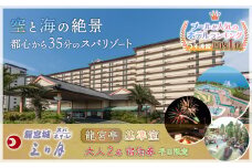 KA001 龍宮城スパホテル三日月「龍宮亭」基準室 大人２名　宿泊券 （平日限定） ふるさと納税 宿泊券 宿泊 旅行券 旅行 ホテル プール 温泉 オーシャンビュー 1泊2日 バイキング 飲み放題 割引クーポン 千葉県 木更津市 送料無料