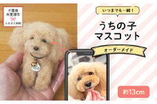 KH002 いつまでも一緒！うちの子マスコット約13cm　羊毛フェルト犬猫オーダーのお店「山田羊毛雑貨店」 ふるさと納税 ペット 犬 猫 うさぎ リアル 可愛い ファンシー 手作り 一点もの オリジナル 千葉県 木更津市 送料無料