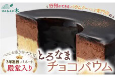 KF001 【ベストお取り寄せ大賞3年連続ノミネート】とろなまチョコバウム ふるさと納税 バームクーヘン バウムクーヘン ケーキ チョコ チョコレート スイーツ お菓子 ギフト 内祝い 母の日 父の日 バレンタイン 千葉県 送料無料