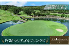 KB007 PGMマリアゴルフリンクス 平日４名プレー券（セルフ） ふるさと納税 ゴルフプレー券 ゴルフ ゴルフ場 プレー券 千葉県 木更津市 送料無料