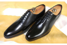 【KING5500 ブラック】28.0cm キングサイズビジネスシューズ（ホールカット3E）