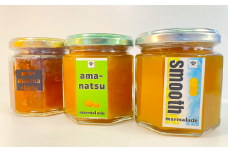 【思いやり型返礼品】3種の甘夏マーマレード 増粘剤/防腐剤無添加 ノーワックス