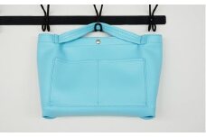 No.208-07 上質な日本製バッグインバッグ「ansac」（ライトブルー） ／ 雑貨 日用品 鞄 千葉県