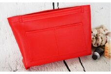 No.208-11 上質な日本製バッグインバッグ「ansac」（レッド） ／ 雑貨 日用品 鞄 千葉県