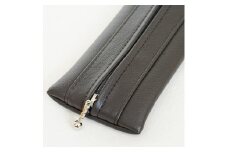 No.218-09 PVCレザーペンケース「FULAPE」（グレー） ／ 雑貨 日用品 筆箱 千葉県