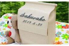 No.251-03 おむつケーキ「paron」（ベージュ） ／ 雑貨 日用品 プレゼント 千葉県
