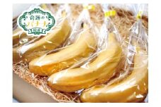 [№5904-0188]皮ごと食べられる国産無農薬バナナ「奇跡のバナナ」