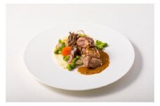 [№5904-0267]機内食 ビーフ 機内食工場が作る本格ファーストクラスのお食事をご自宅で ビーフチーク 2人前  【 惣菜 おかず メインディッシュ 洋食 】