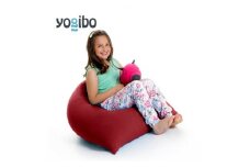 Yogibo Pyramid(ヨギボー ピラミッド)ワインレッド【1172105】