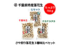 ＼最短7営業日以内発送／ 落花生三種味比べセット 【Qなっつ、千葉半立、ナカテユタカ 各250g総重量750g】千葉県産 ナッツ 落花生 ラッカセイ タンパク質 タンパク ミネラル 食物繊維 豆 マメ おかず 贈答 ギフト プレゼント 贈答 記念日 お祝い 送料無料 千葉県 旭 株式会社ヤマハン 千葉県 旭市 ymh