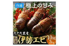 伊勢海老 刺身用 10尾 約2kg 活け〆リキッド冷凍伊勢海老 九十九里 新鮮 刺し身 刺身 さしみ 真空 冷凍  旨味 甘み 鮮度 美味しい 贅沢 ご褒美 豪華 ギフト プレゼント 贈答  贈答用 記念日 家族 友人 パーティー 食事会 お祝い 祝い 送料無料 ふるさと納税 不動丸 千葉県 旭市 fdm023