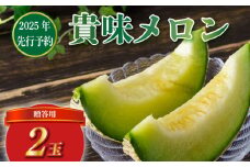 【贈答用】【2025年 先行予約】贈答 貴味 メロン 青肉 2玉 めろん meron 甘いメロン 貴味メロン ジューシ 美味しい おいしい 糖度 甘い あまい おすすめ 高級 人気 旬 果物 くだもの フルーツ 贈り物 ギフト プレゼント お祝い ご褒美 国産 千葉県 旭市 たかの果樹園 tke006