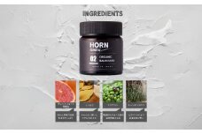 スタイリングバーム HORN ( ホルン ) オーガニックバーム HARD 70g 長時間 キープ力 マット ドライ 質感 ワックス グレープフルーツ精油 オイル 固形化 洗い流し 簡単 手直し 天然成分 ショートヘア ミディアム パーマデザイン バーム ハード 千葉県 旭市 株式会社HORN shn020